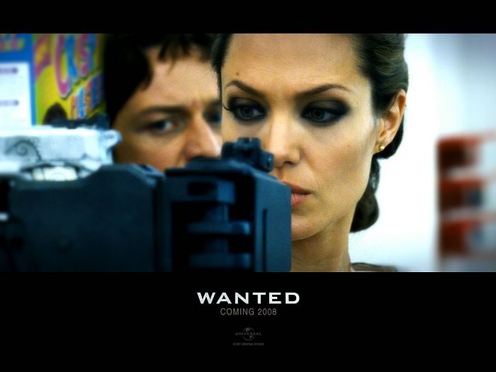 Angelina Jolie in Wanted Wallpaper 5